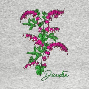 Flower shirt-Spring flower Dicentra-Spring flowers Bleeding heart T-Shirt